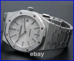 Audemars Piguet Royal Oak White Dial Stainless Steel Watch -15400ST. OO. 1220ST. 03