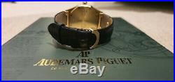 Audemars Piguet Royal Oak With Papers Ref 14800 Black Military Dial