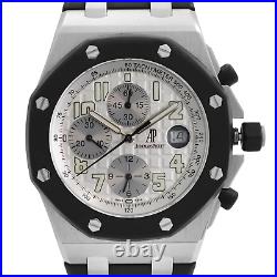 Audemars Piguet Rubberclad 42mm Steel Silver Dial Watch 25940SK. OO. D002CA. 02. A