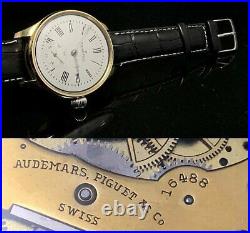 Audemars Piguet Silver Limited Chronograph Royal Oak Extra Flat Custos Millenary