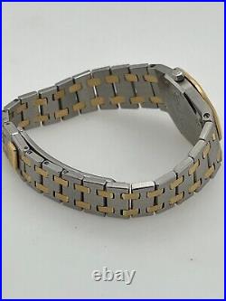 Audemars Piguet Steel &1 8K Diamond Dial 25mm Royal Oak Women's Watch Ref#2422