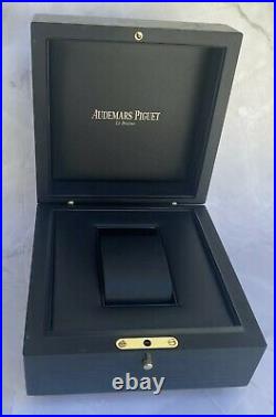 Audemars Piguet Watch Box High Gloss Green Veneer/wood Box Royal Oak New Model