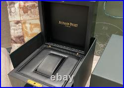 Audemars Piguet case Royal Oak Chronograph Glossy Wood watch box wt Accessories