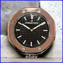 Audemars Piguet wall clock black dial Royal Oak not for sale Japan NEW