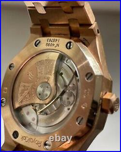 Audemars piguet royal oak men's wrist mechanical watch