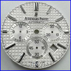 Authentic Audemars Piguet Royal Oak 41mm Silver Dial Steel Chronograph