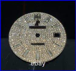 Custom Full Pave 4 ct. Diamond Dial for Audemars Piguet Royal Oak 41mm Ref 15400
