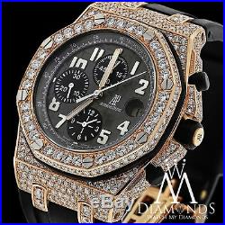 Diamond Audemars Piguet Royal Oak Offshore Chronograph Rose Gold Watch