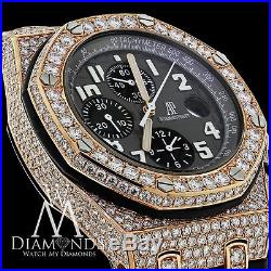 Diamond Audemars Piguet Royal Oak Offshore Chronograph Rose Gold Watch