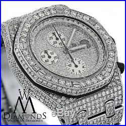 Diamonds Audemars Piguet Royal Oak Offshore Watch Diamond Dial, Case, Bracelet