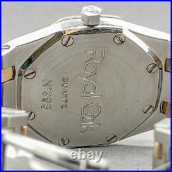 Estate Steel & 18K YG Audemars Piguet Royal Oak #662705A Quartz Watch