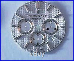 Genuine Audemars Piguet Royal Oak Chronograph Silver/White AP Dial 2000s