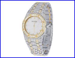 Ladies Audemars Piguet Royal Oak 33MM 18K/Steel Two Tone VS Diamond Watch 22.5Ct