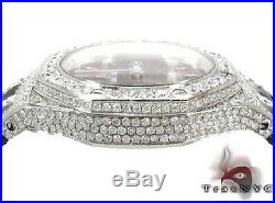 Ladies Diamond Audemars Piguet Royal Oak Watch Round Cut G Color 7.75ct