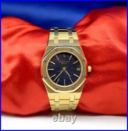 Men's Audemars Piguet Royal Oak 18K Yellow Gold watch withDate