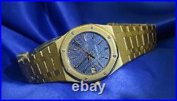 Men's Audemars Piguet Royal Oak 18K Yellow Gold watch withDate