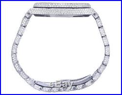 Mens Audemars Piguet Royal Oak 41MM Stainless Steel VS Diamond Watch 31.5 Ct