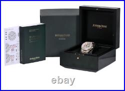 Mens Audemars Piguet Royal Oak Offshore 18K Rose Gold Auto Chandelier Diamonds