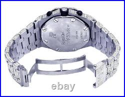 Mens Audemars Piguet Royal Oak Offshore 42MM VS Diamond Watch 33.0 Ct