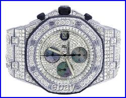 Mens Audemars Piguet Royal Oak Offshore 42MM VS Diamond Watch 33.0 Ct