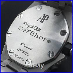 Mens Audemars Piguet Royal Oak Offshore Diamond Watch 26 ct Bezel & Dial