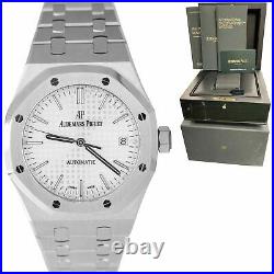 NEW Audemars Piguet Royal Oak 37mm Stainless Steel Silver Watch 15450ST. OO. 1256S
