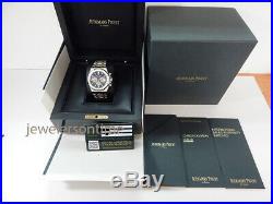 New AP Audemars Piguet 26331 blue dial Royal Oak chronograph box/papers 41mm
