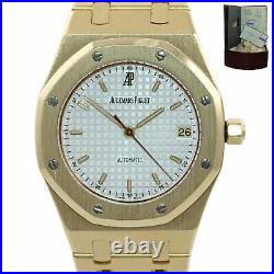 PAPERS 2020 SERVICE Audemars Piguet Royal Oak Yellow Gold 36mm 14790BA Watch