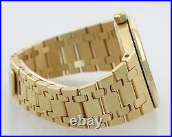 PAPERS 2020 SERVICE Audemars Piguet Royal Oak Yellow Gold 36mm 14790BA Watch