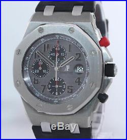 PAPERS Audemars Piguet Royal Oak Offshore Grey 26170TI Titanium Watch Box