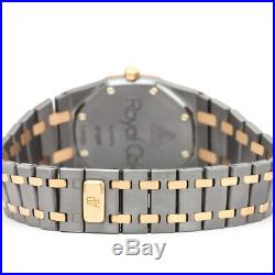 Polished AUDEMARS PIGUET Royal Oak 18K Pink Gold Tantalum Quartz Watch BF501958