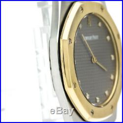 Polished AUDEMARS PIGUET Royal Oak Diamond 18K Gold Steel Quartz Watch BF329971
