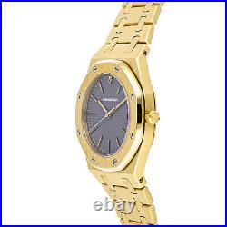 Pre-Owned Audemars Piguet Royal Oak Yellow Gold Quartz Bracelet Watch 56023BA