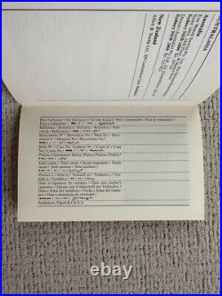 Rare OPEN Authentic Vintage Audemars Piguet AP Royal Oak Certificate Manual