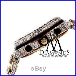 Rose Gold Audemars Piguet Royal Oak Offshore 44mm 18K Custom Diamond Watch